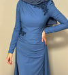 Lovely Blue Chiffon