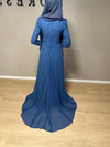 Lovely Blue Chiffon