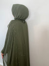 A-Linie PAILLETTENKLEID MIT ABNEHMBAREM UMHANG