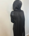 GLAMARÖSES ABENDKLEID MIT DRAPIERUNG & PAILLETTEN