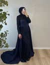 ELEGANTES ABENDKLEID MIT KORSAGE & SPITZE