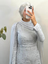 Strass Maxikleid