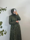 A-Linie PAILLETTENKLEID MIT ABNEHMBAREM UMHANG