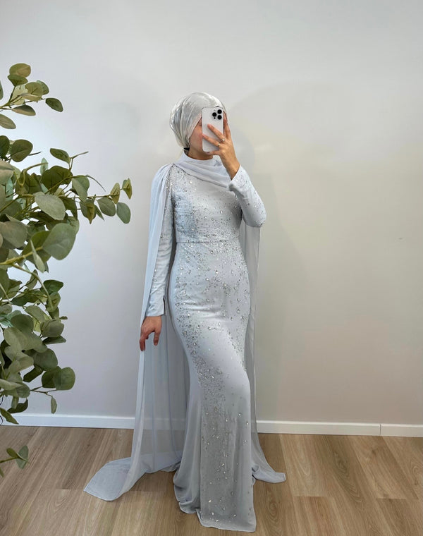 Strass Maxikleid