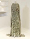 Elegantes Maxikleid mit Stickerei