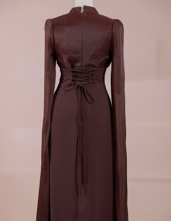 Kleid mit Maxi Ärmel