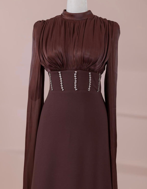 Kleid mit Maxi Ärmel