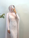 Strass Maxikleid