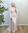 Strass Maxikleid