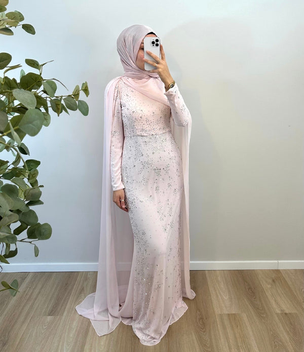 Strass Maxikleid